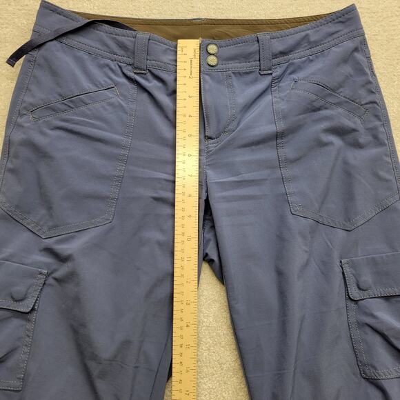 Athleta Dipper Cargo Capri Pants Women’s Size 32 Navy Blue Athletic - Picture 5 of 12
